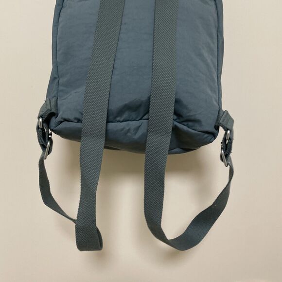 Kipling Backpack Queenie Mystic Blue Travel Carry On nylon knapsack - Picture 8 of 12